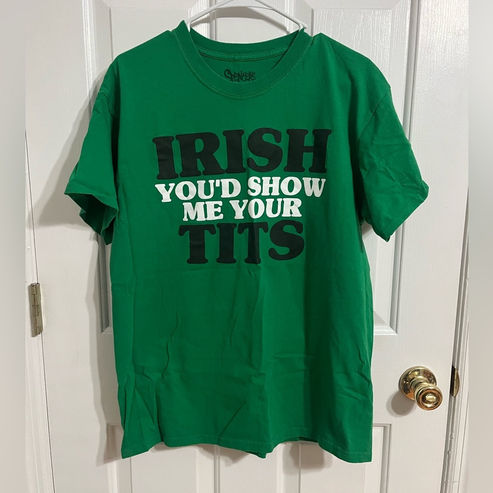 Spencer's St. Patrick's Day Novelty T-Shirt - Size Large